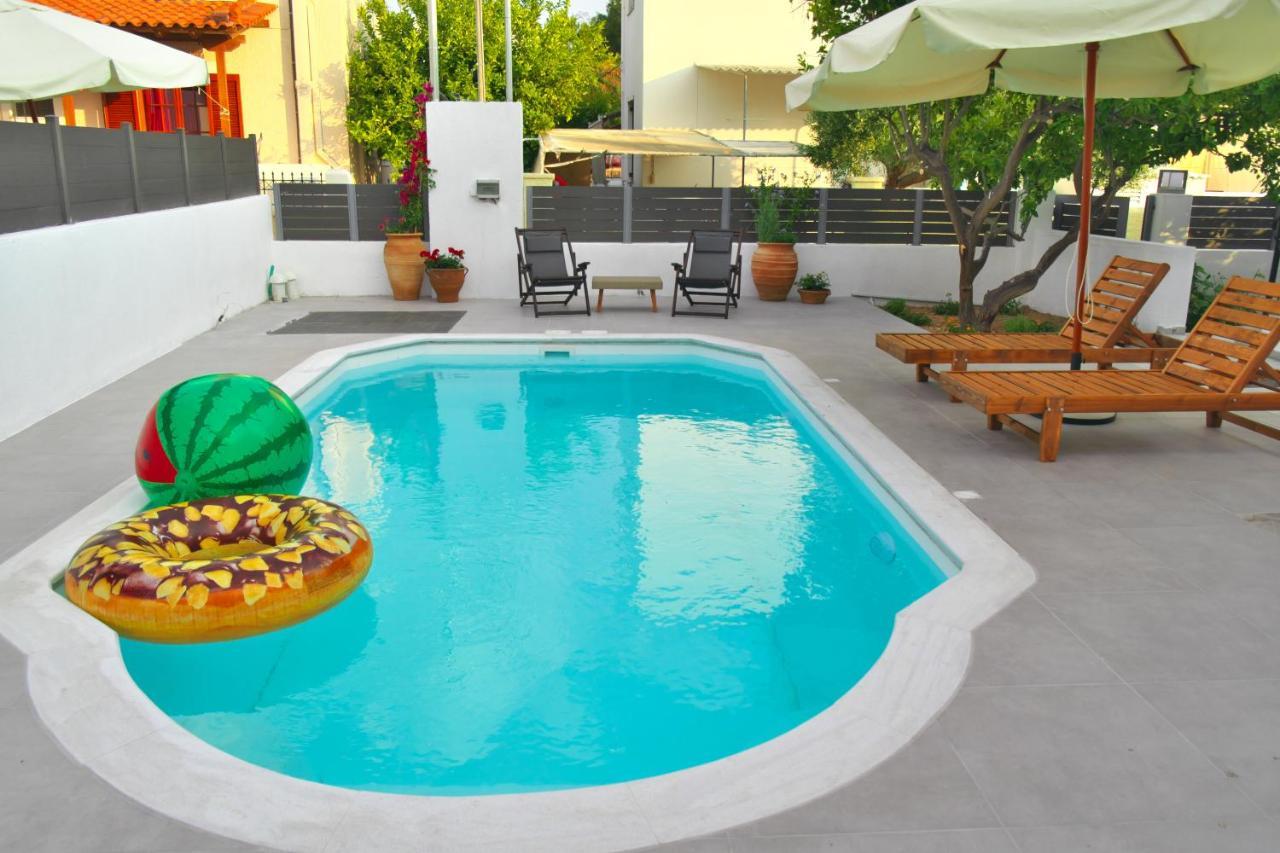 Giovana'S Pool House Aegina Экстерьер фото